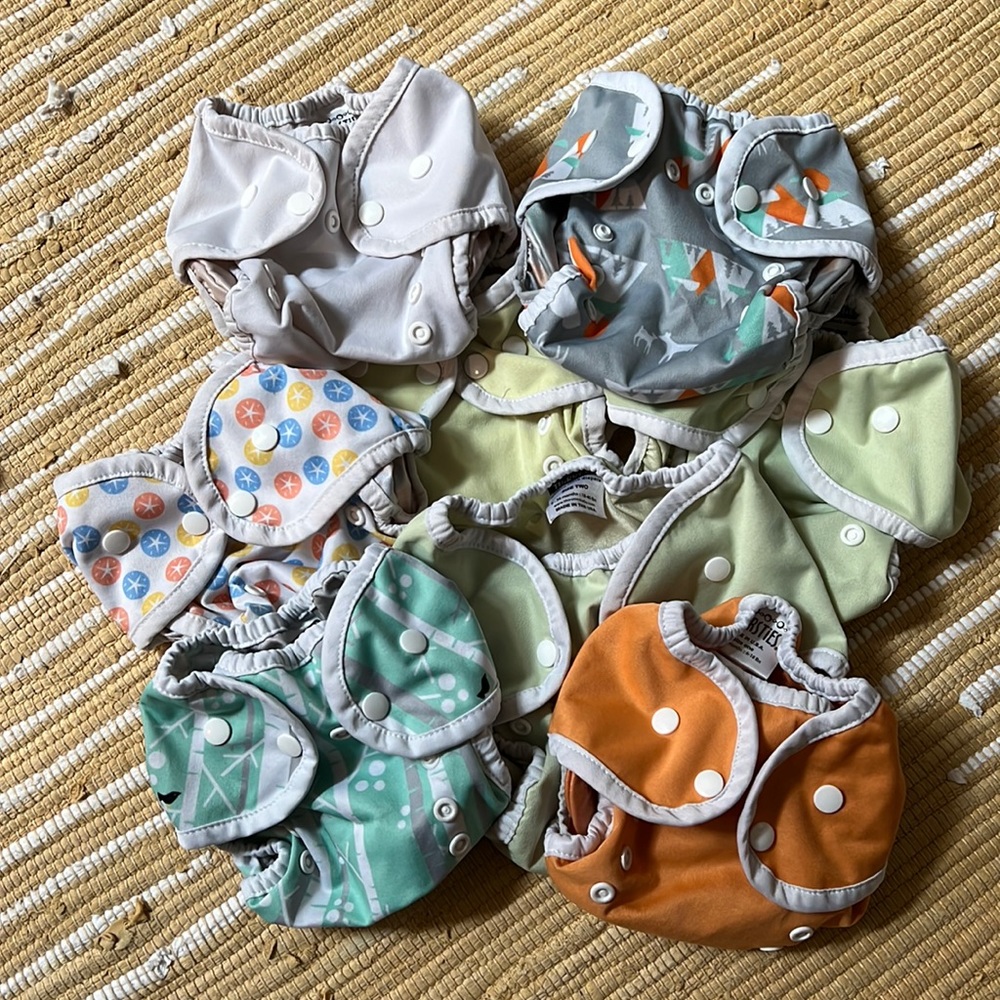 8 Thirsties Cloth Diaper Covers